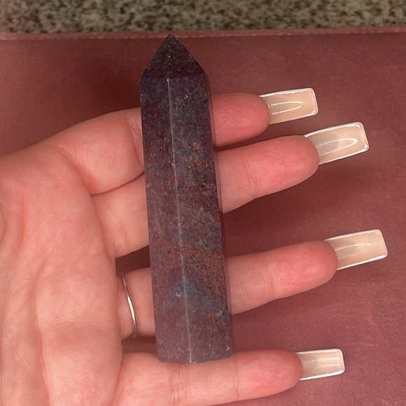 New RUBY & SAPPHIRE healing gem tower attract money success WIN!!! Large Tower - Picture 2 of 7